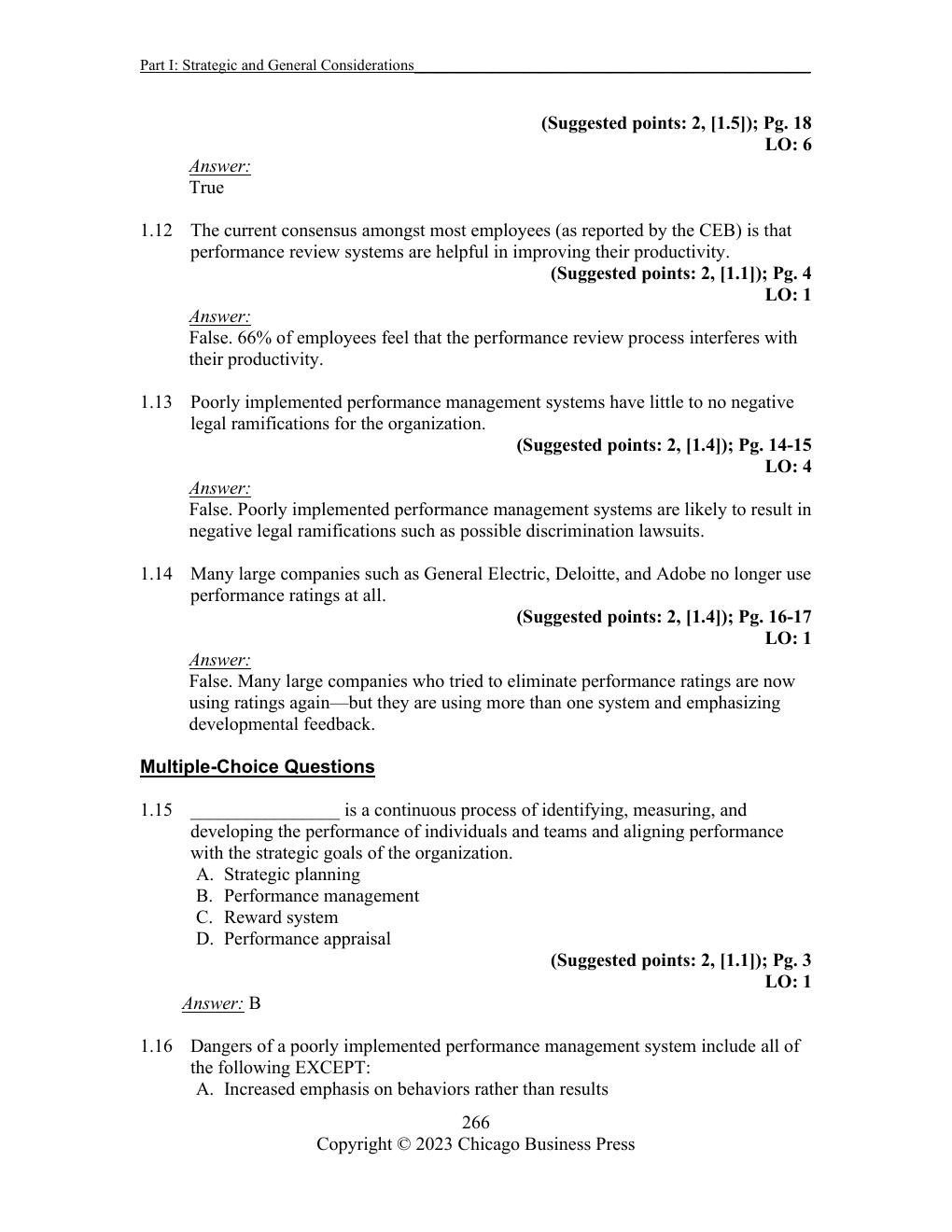 Preview page 5 of Test Bank Performance Management 5th Edition By Herman Aguinis