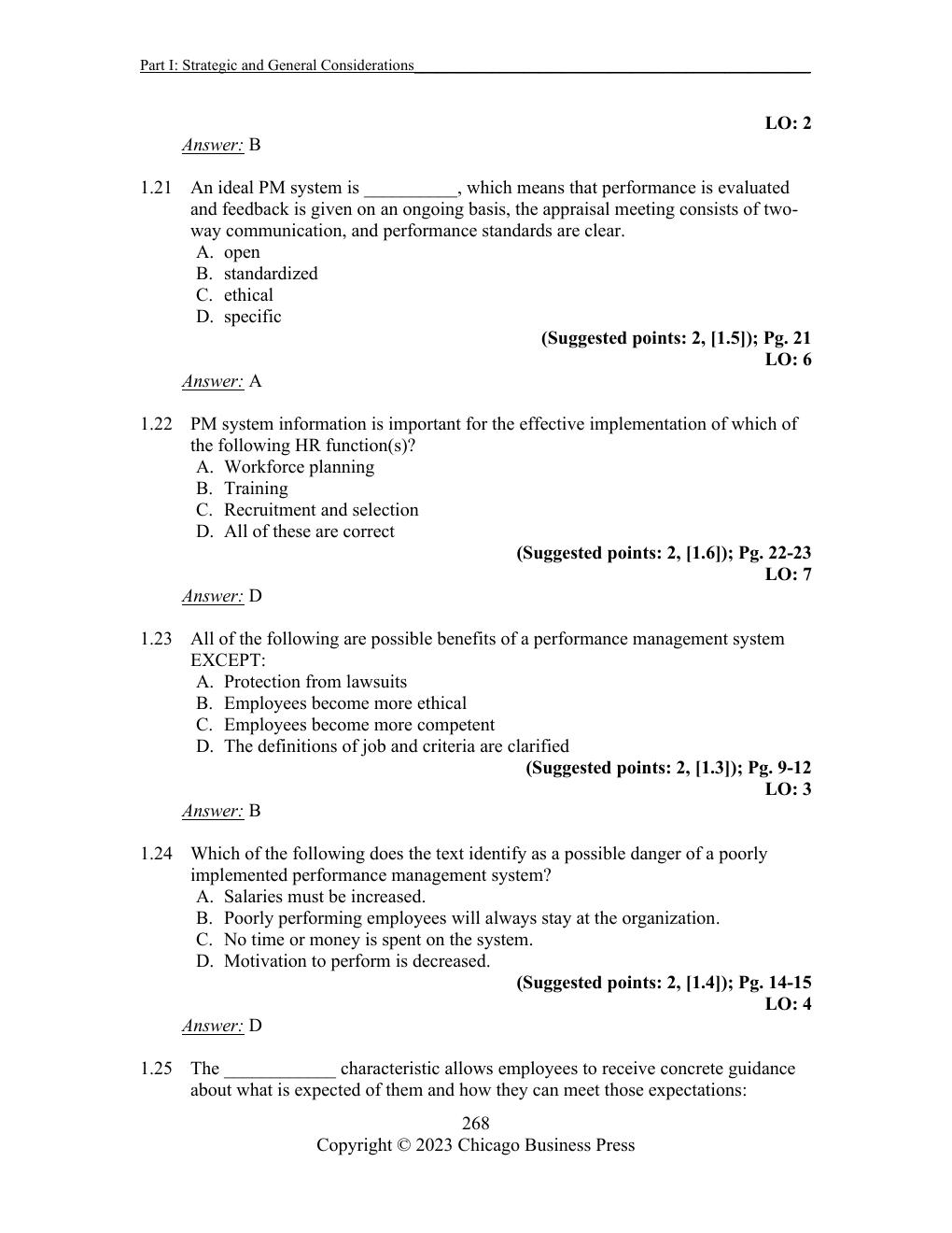 Preview page 7 of Test Bank Performance Management 5th Edition By Herman Aguinis