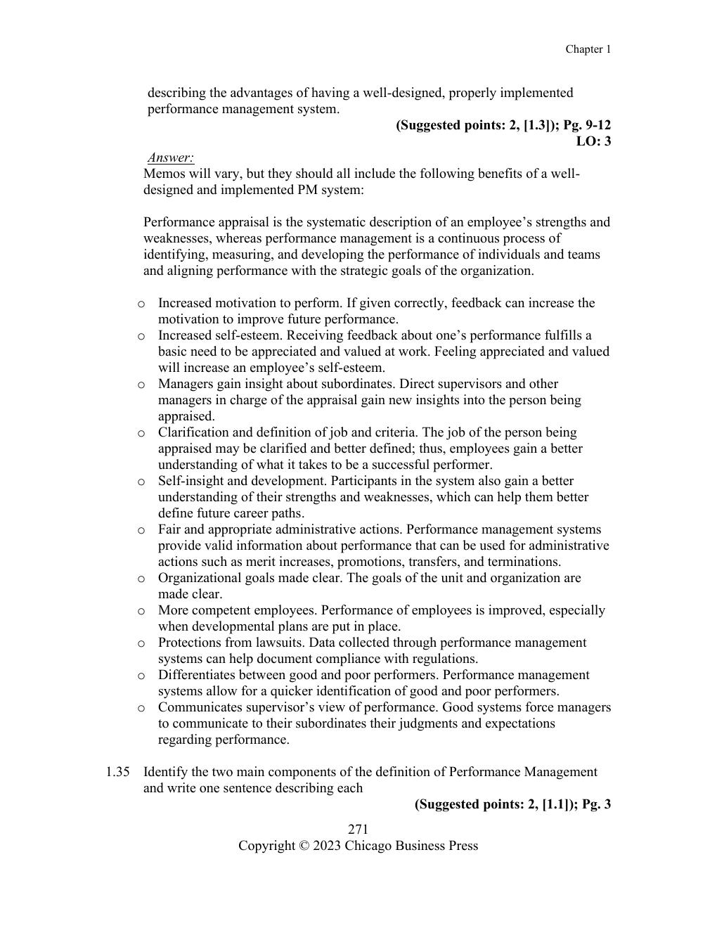 Preview page 10 of Test Bank Performance Management 5th Edition By Herman Aguinis