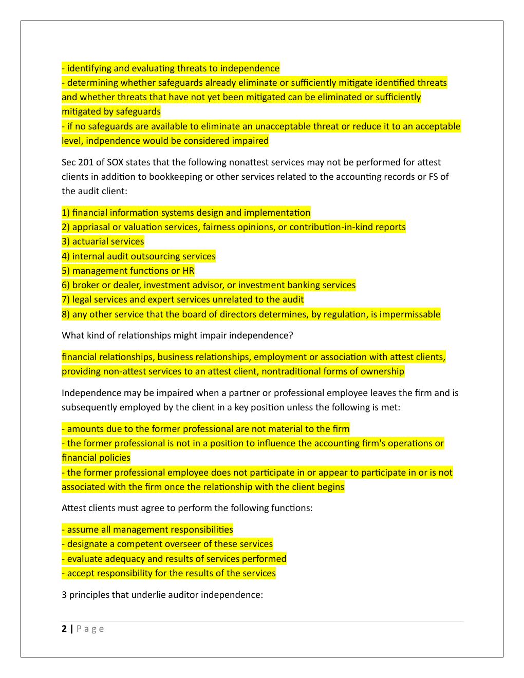 Preview page 2 of WGU D550 Ethics For Accountants OA Final Exam 2025/2026 With Actual Correct Questions and Verified Detailed Answers | Cu