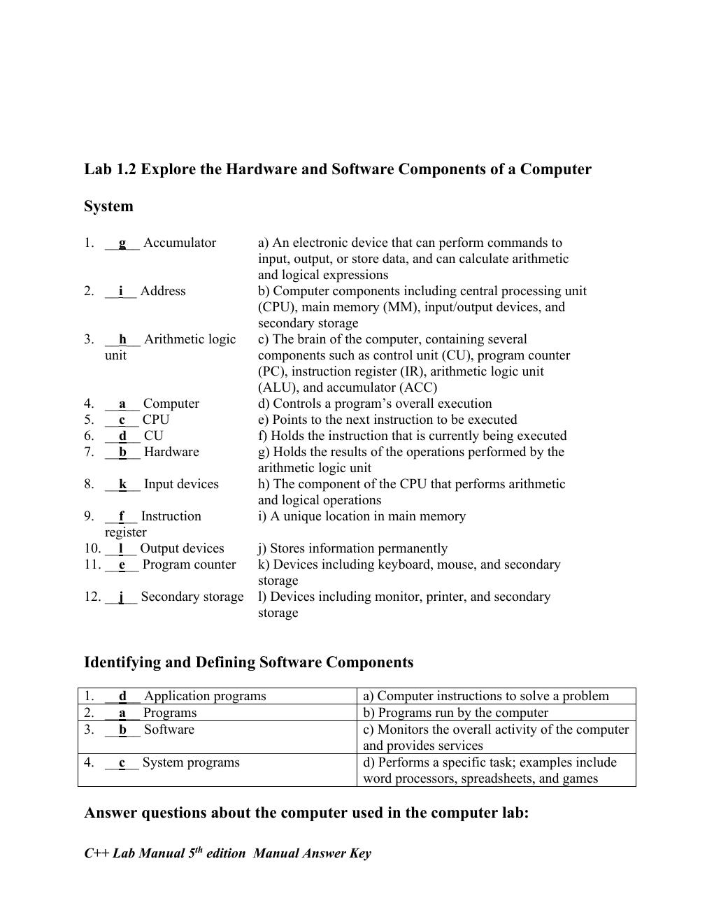 Preview page 4 of Solutions Manual C++ Programming From Problem Analysis to Program Design 5th Edition By D. S. Malik