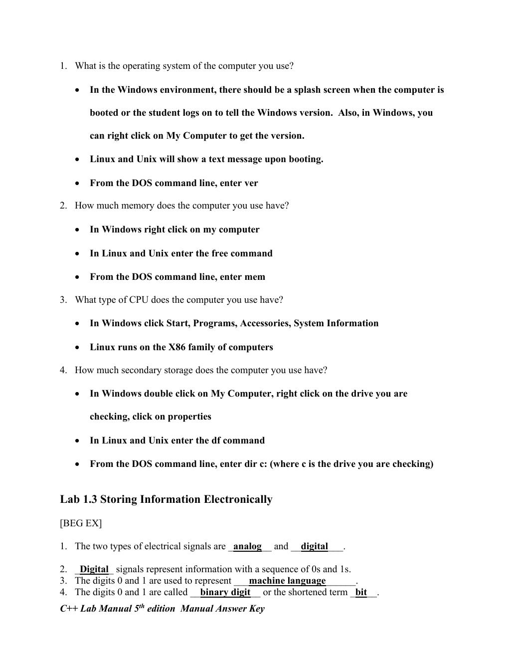 Preview page 5 of Solutions Manual C++ Programming From Problem Analysis to Program Design 5th Edition By D. S. Malik
