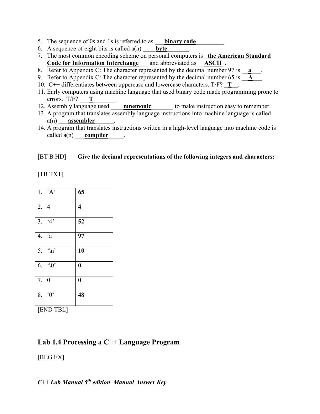 Preview page 6 of Solutions Manual C++ Programming From Problem Analysis to Program Design 5th Edition By D. S. Malik