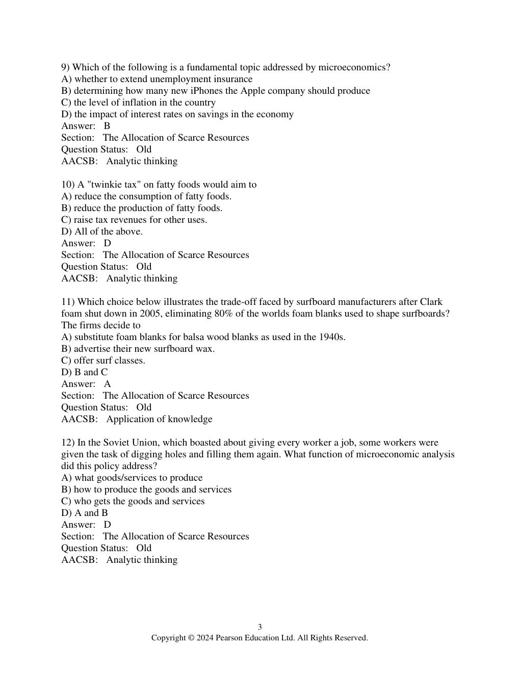 Preview page 5 of Test Bank Microeconomics 9th Global Edition By Jeffrey Perloff