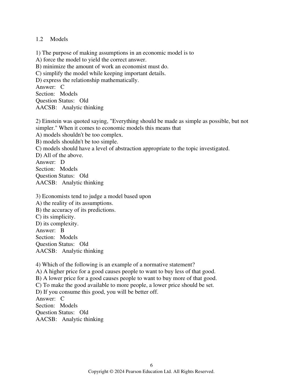 Preview page 8 of Test Bank Microeconomics 9th Global Edition By Jeffrey Perloff