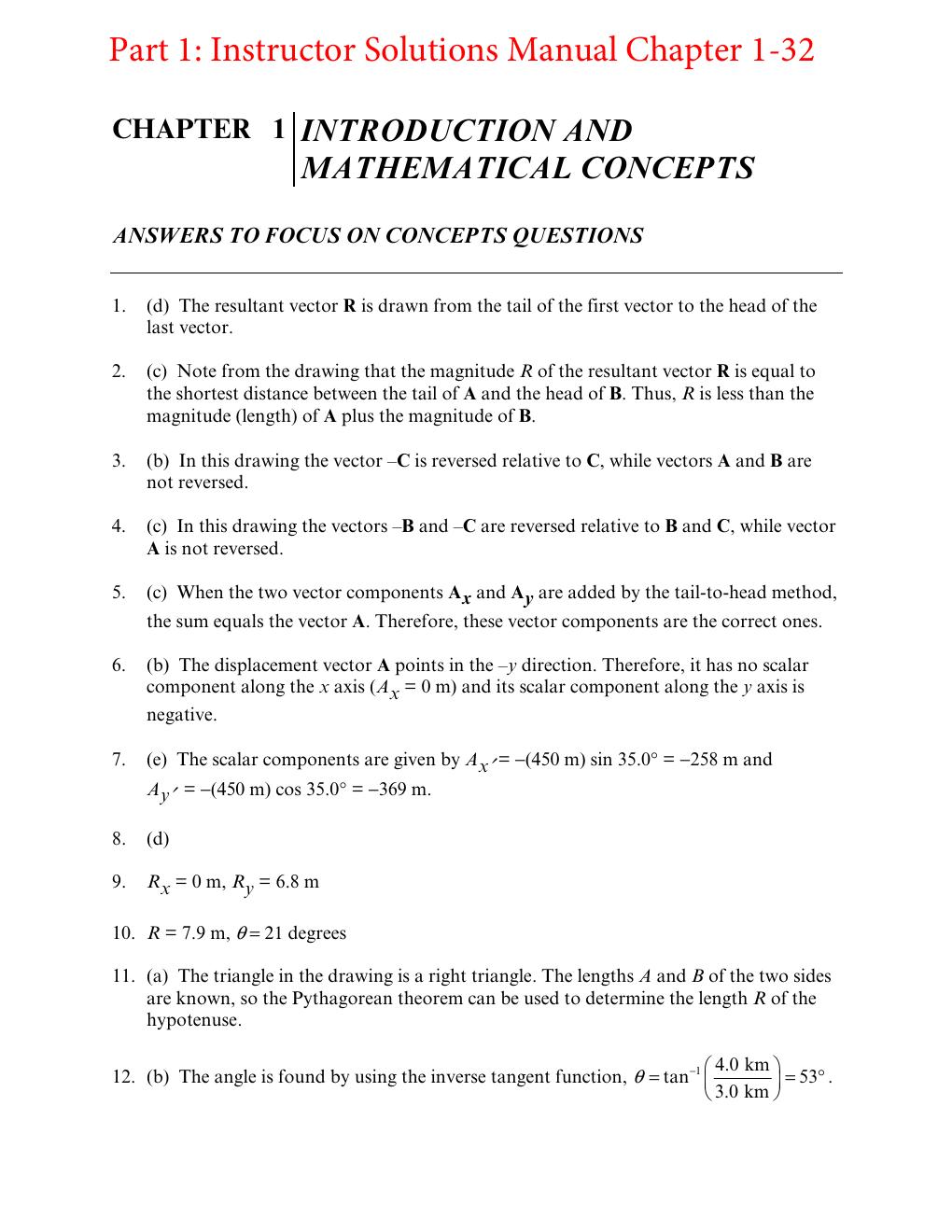 Preview page 3 of Solutions Manual Physics 12th Edition By John Cutnell, Kenneth Johnson, David Young, Shane Stadler