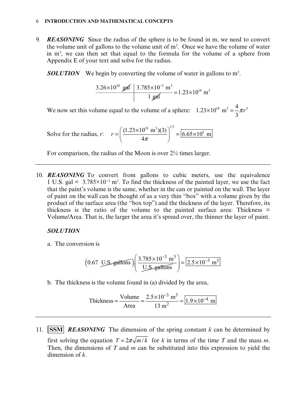 Preview page 8 of Solutions Manual Physics 12th Edition By John Cutnell, Kenneth Johnson, David Young, Shane Stadler
