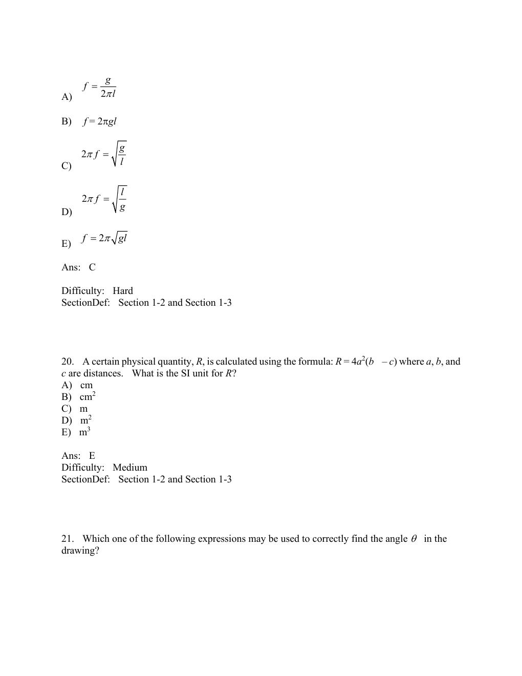 Preview page 10 of Test Bank Physics (Volume 1) 12th Edition By John Cutnell, Kenneth Johnson, David Young, Shane Stadler