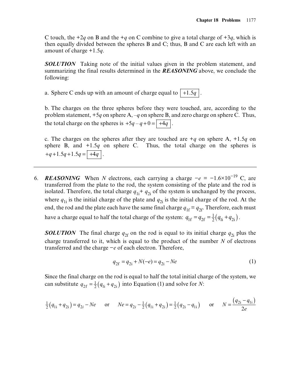Preview page 8 of Solutions Manual Physics (Volume 2) 12th Edition By John Cutnell, Kenneth Johnson, David Young, Shane Stadler