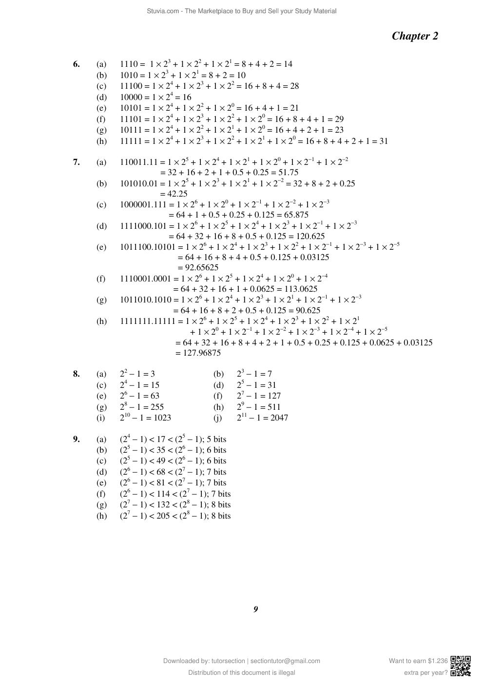 Preview page 10 of Solutions Manual For Digital Fundamentals, 11th Edition By Thomas Floyd