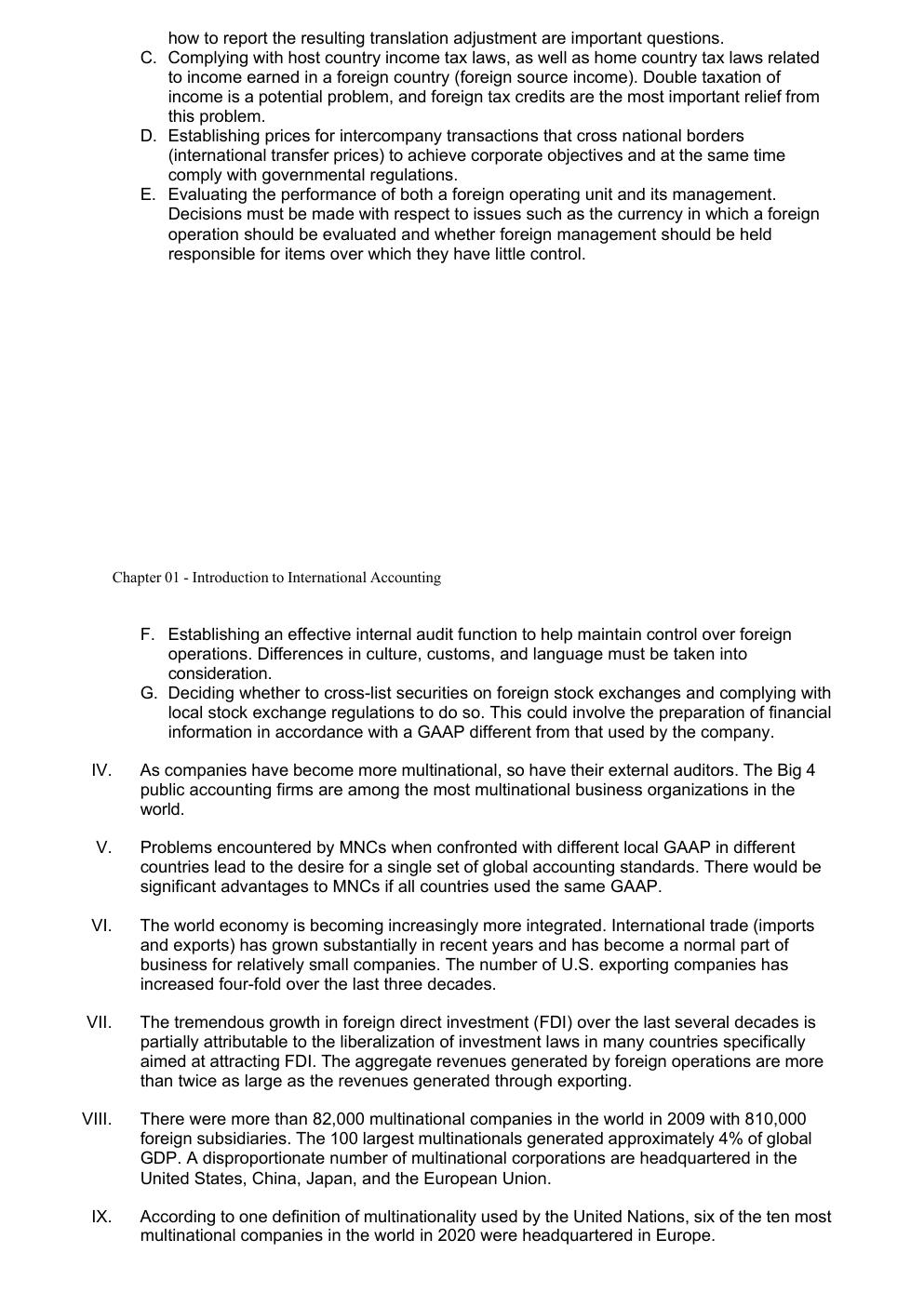 Preview page 2 of “Solution Manual for International Accounting (6th Edition) by Timothy Doupnik” (1)