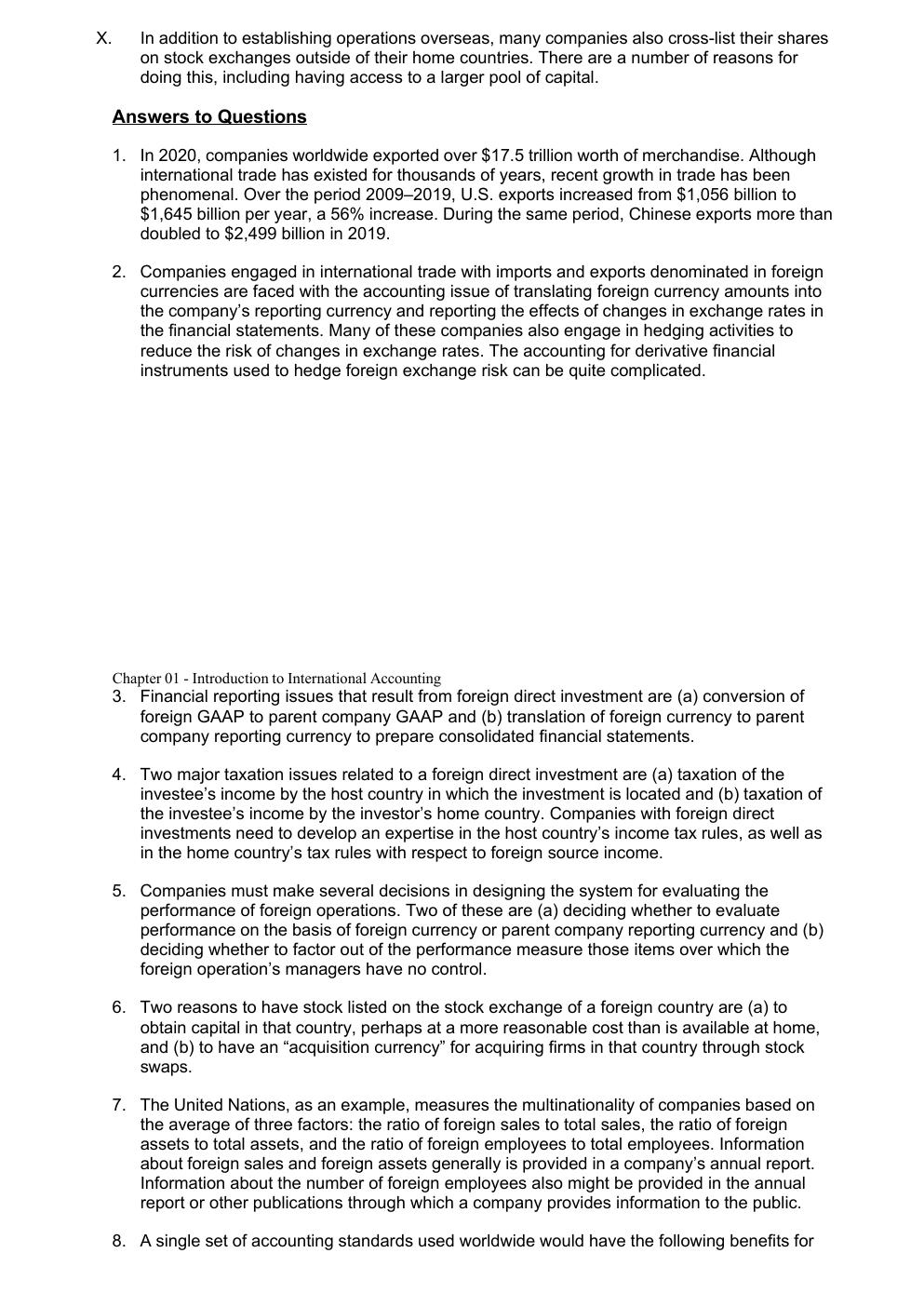 Preview page 3 of “Solution Manual for International Accounting (6th Edition) by Timothy Doupnik” (1)