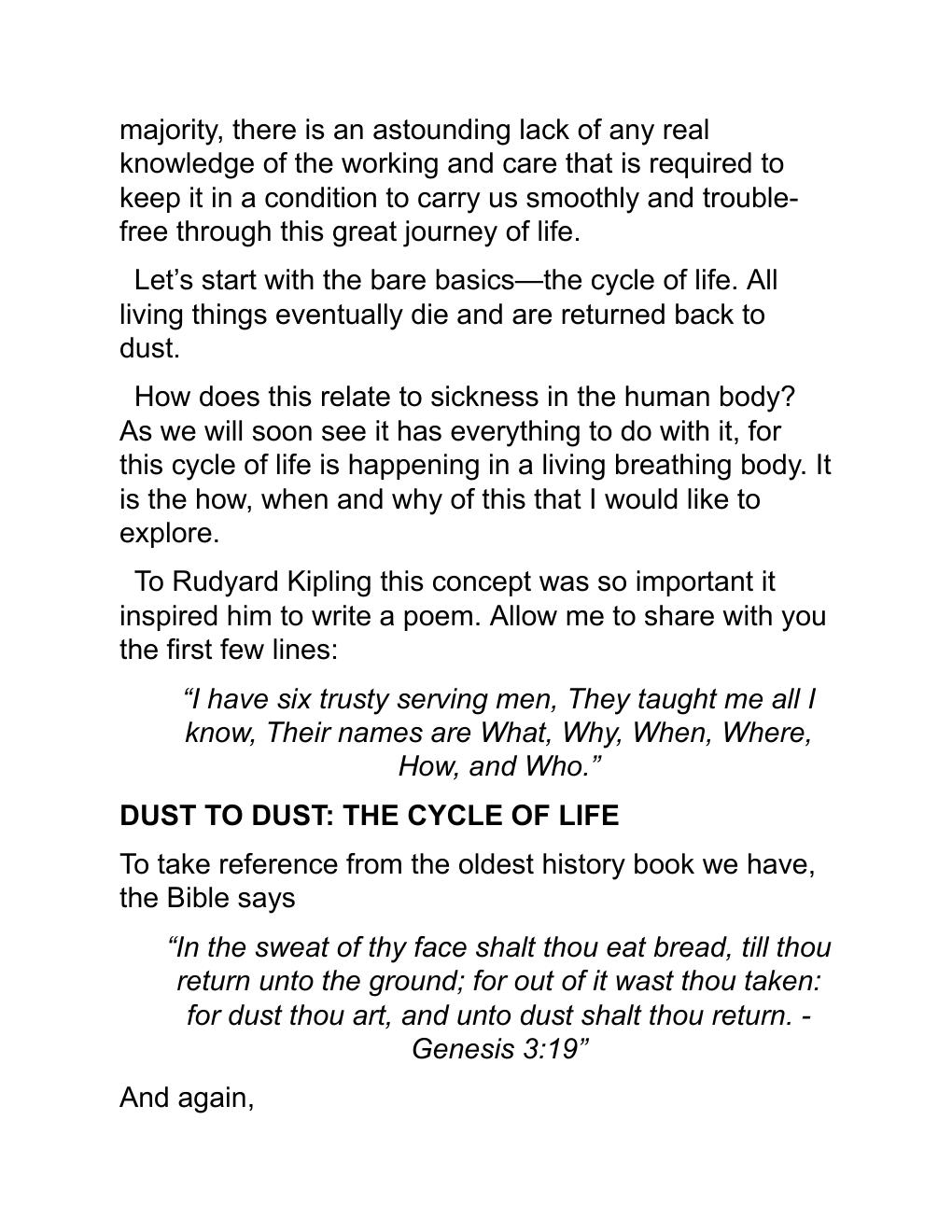 Preview page 3 of Self Heal by Design- the Role of Micro-Organisms for Health by Barbara O'Neill