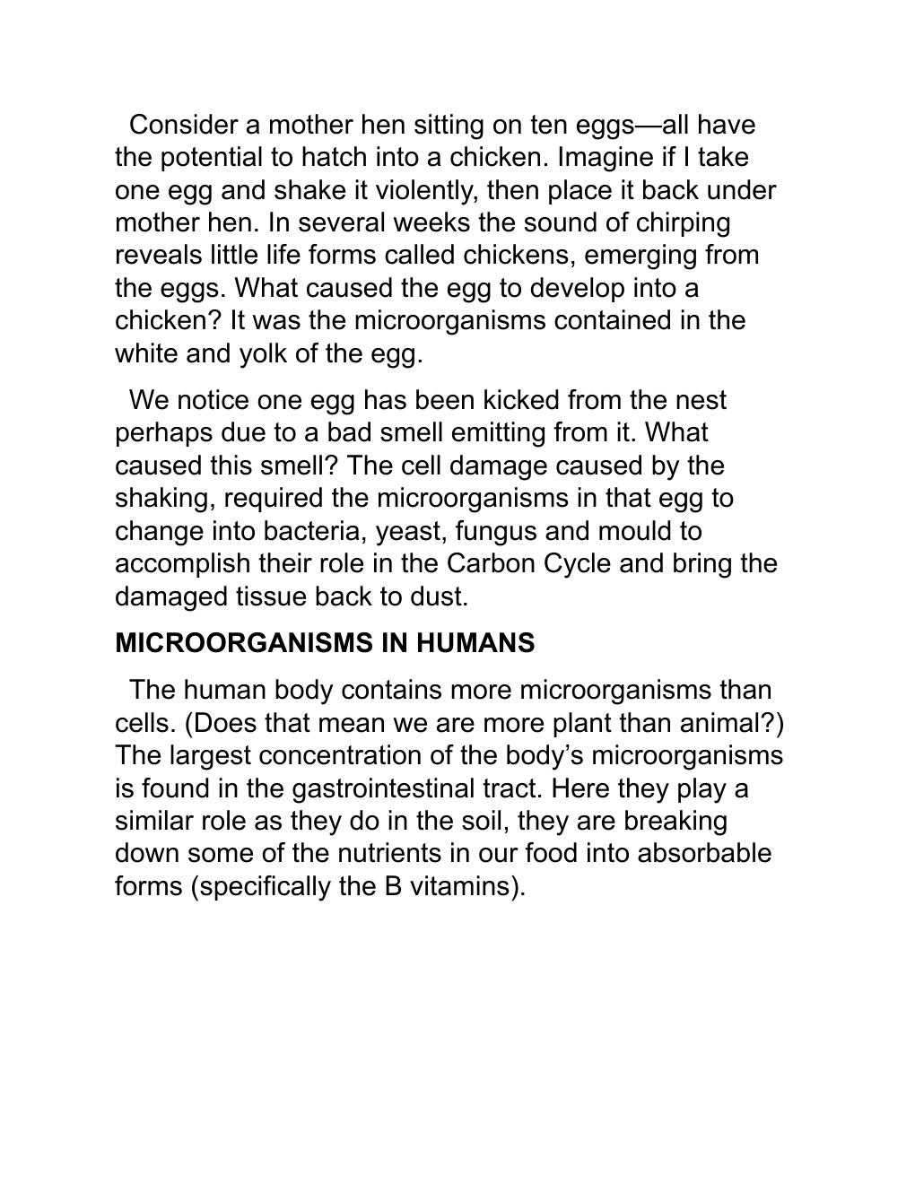 Preview page 10 of Self Heal by Design- the Role of Micro-Organisms for Health by Barbara O'Neill