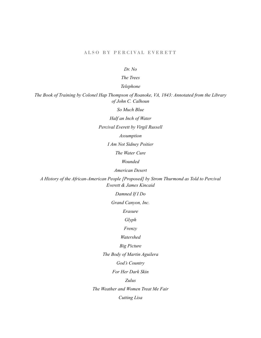 Preview page 3 of James A Novel by Percival Everett