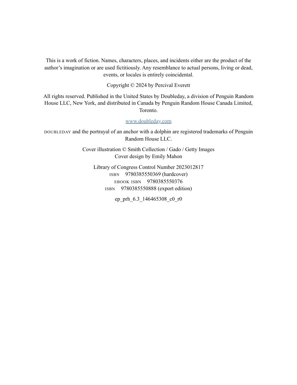 Preview page 6 of James A Novel by Percival Everett