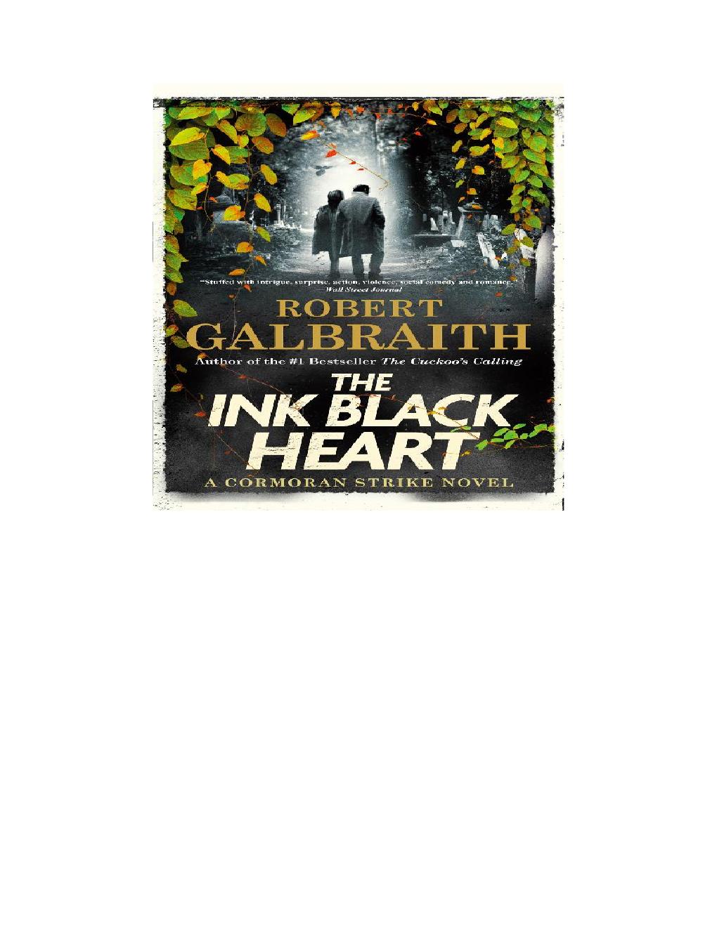 Preview page 2 of The Ink Black Heart By Robert Galbraith