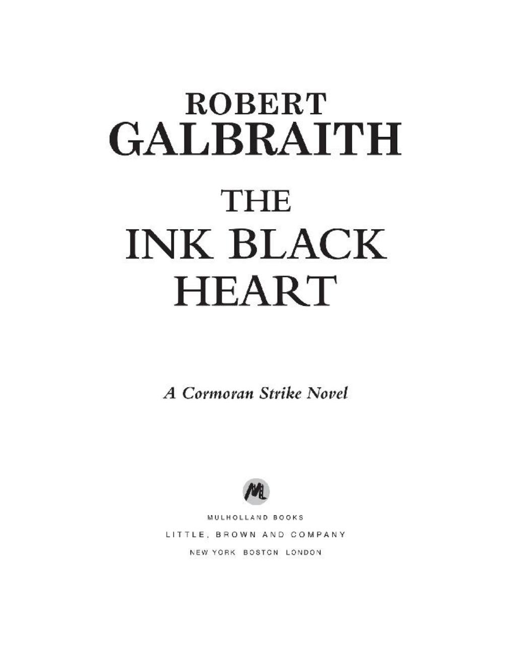 Preview page 3 of The Ink Black Heart By Robert Galbraith