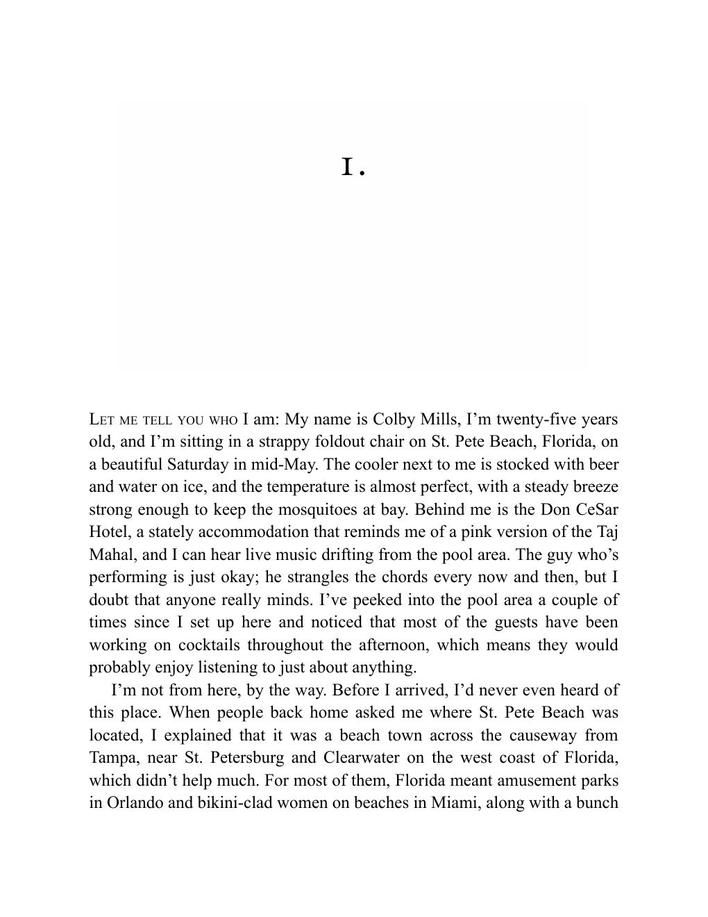 Preview page 10 of Dreamland By Nicholas Sparks