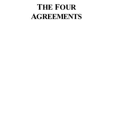 Preview page 4 of The Four Agreements by Don Miguel Ruiz