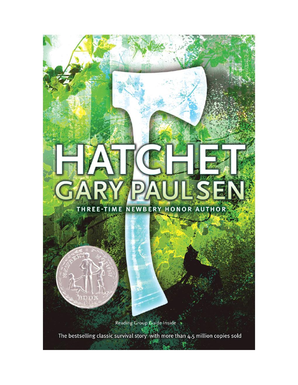 Preview page 2 of Hatchet by Gary Paulsen