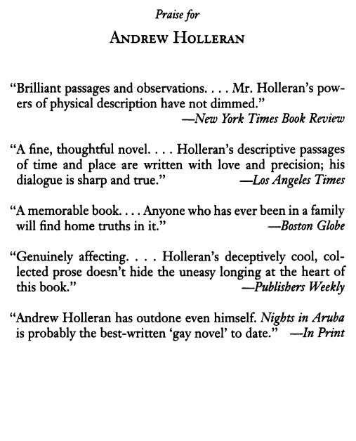 Preview page 2 of Nights in Aruba By Andrew Holleran