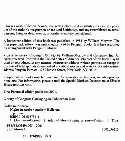 Preview page 5 of Nights in Aruba By Andrew Holleran