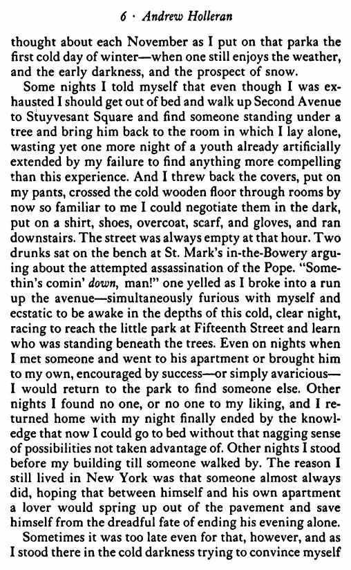 Preview page 7 of Nights in Aruba By Andrew Holleran