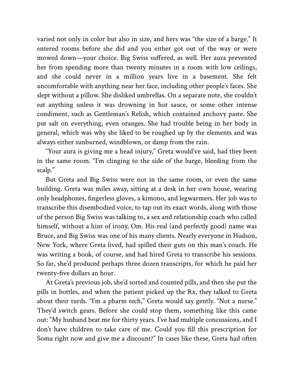 Preview page 7 of Big Swiss: A Novel –  by Jen Beagin