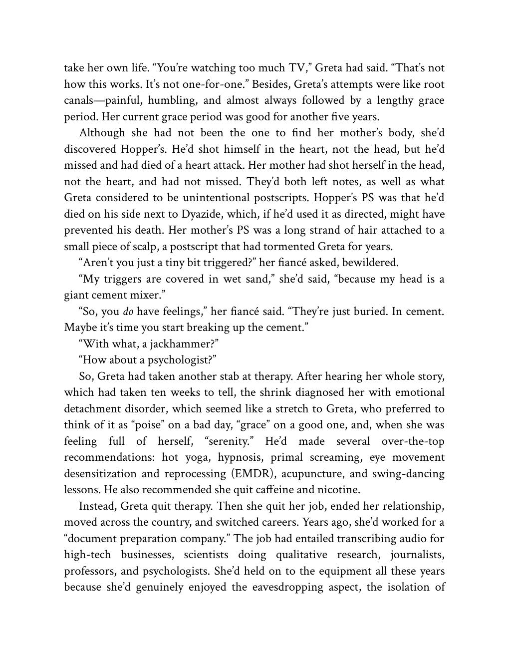 Preview page 9 of Big Swiss: A Novel –  by Jen Beagin