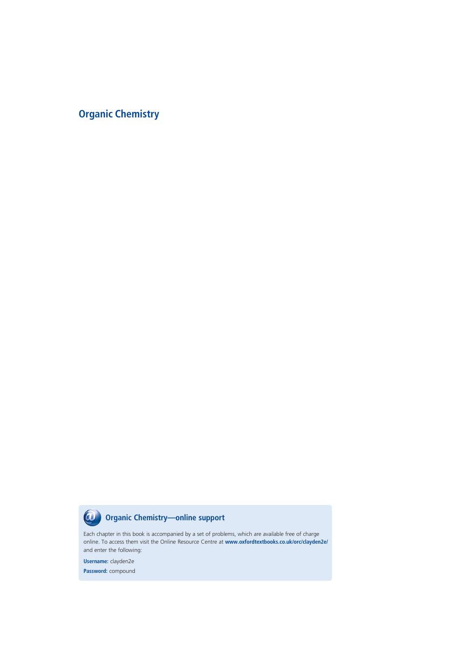 Preview page 2 of Organic Chemistry 2nd Edition by Jonathan Clayden
