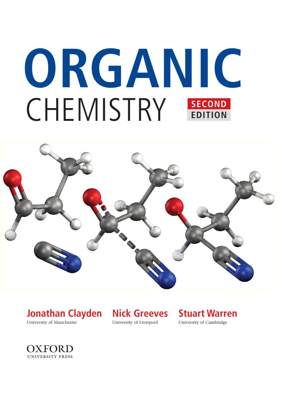 Preview page 4 of Organic Chemistry 2nd Edition by Jonathan Clayden