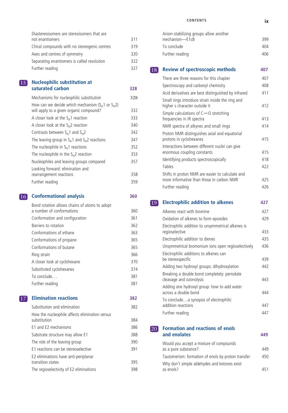 Preview page 10 of Organic Chemistry 2nd Edition by Jonathan Clayden