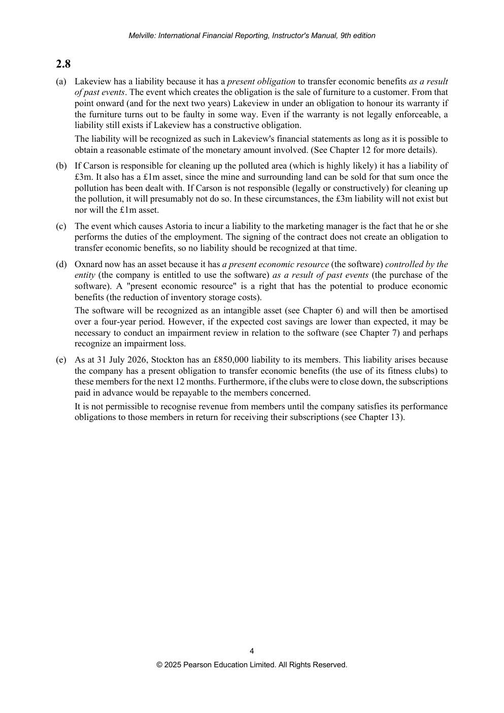 Preview page 5 of Solutions Manual International Financial Reporting A Practical Guide 9th Edition By Alan Melville
