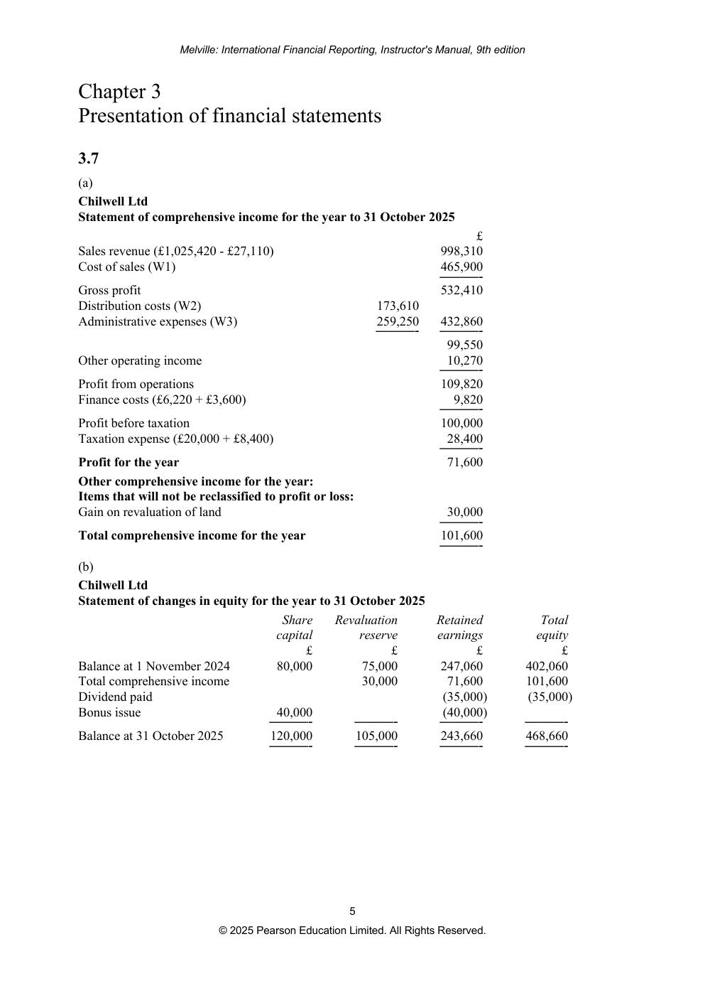 Preview page 6 of Solutions Manual International Financial Reporting A Practical Guide 9th Edition By Alan Melville