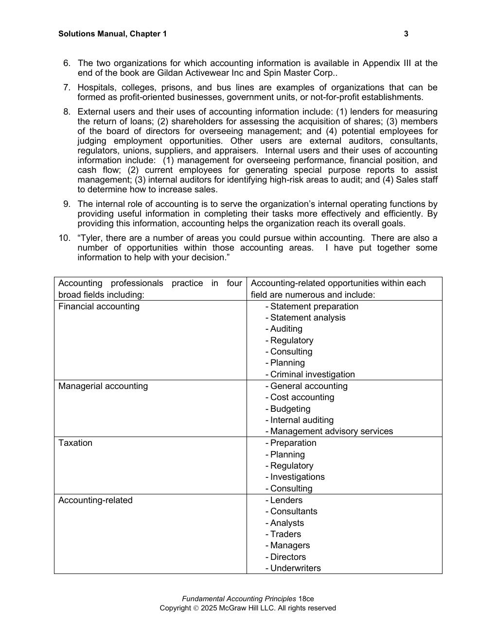 Preview page 4 of Solutions Manual Fundamental Accounting Principles (Volume 1) 18th Canadian Edition By Kermit Larson, Heidi Dieckmann, J