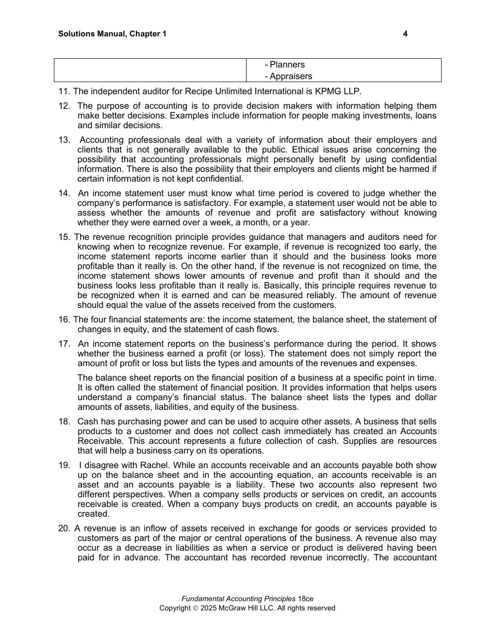 Preview page 5 of Solutions Manual Fundamental Accounting Principles (Volume 1) 18th Canadian Edition By Kermit Larson, Heidi Dieckmann, J