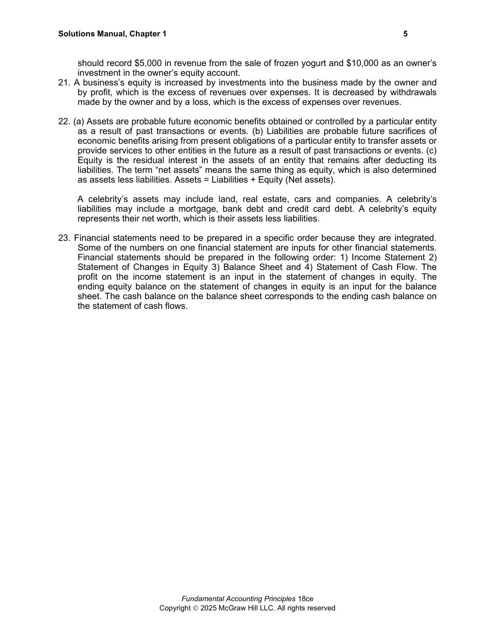 Preview page 6 of Solutions Manual Fundamental Accounting Principles (Volume 1) 18th Canadian Edition By Kermit Larson, Heidi Dieckmann, J