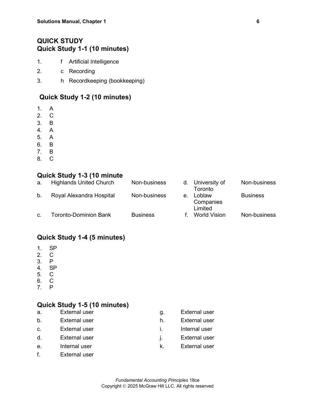 Preview page 7 of Solutions Manual Fundamental Accounting Principles (Volume 1) 18th Canadian Edition By Kermit Larson, Heidi Dieckmann, J