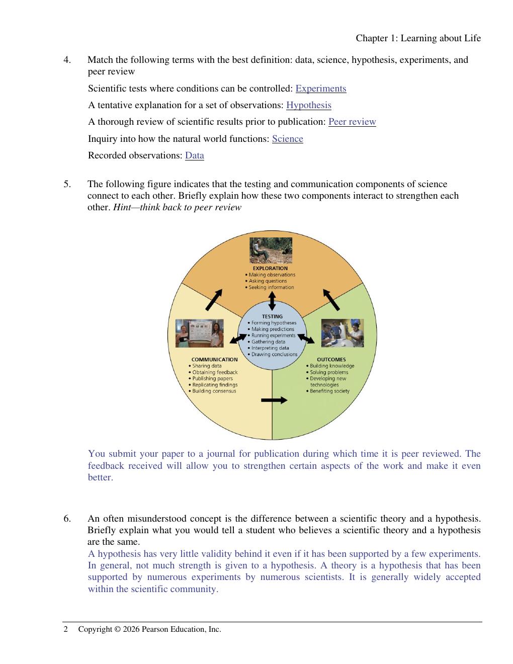 Preview page 4 of Solution Manual Campbell Essential Biology 8th Edition By Eric Simon, Kelly Hogan