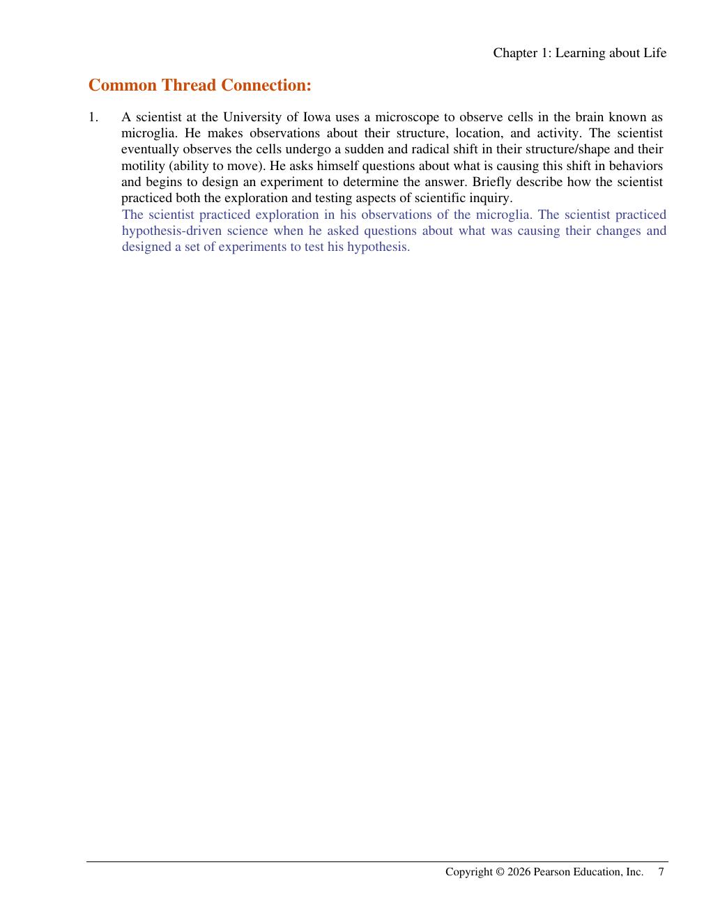 Preview page 9 of Solution Manual Campbell Essential Biology 8th Edition By Eric Simon, Kelly Hogan
