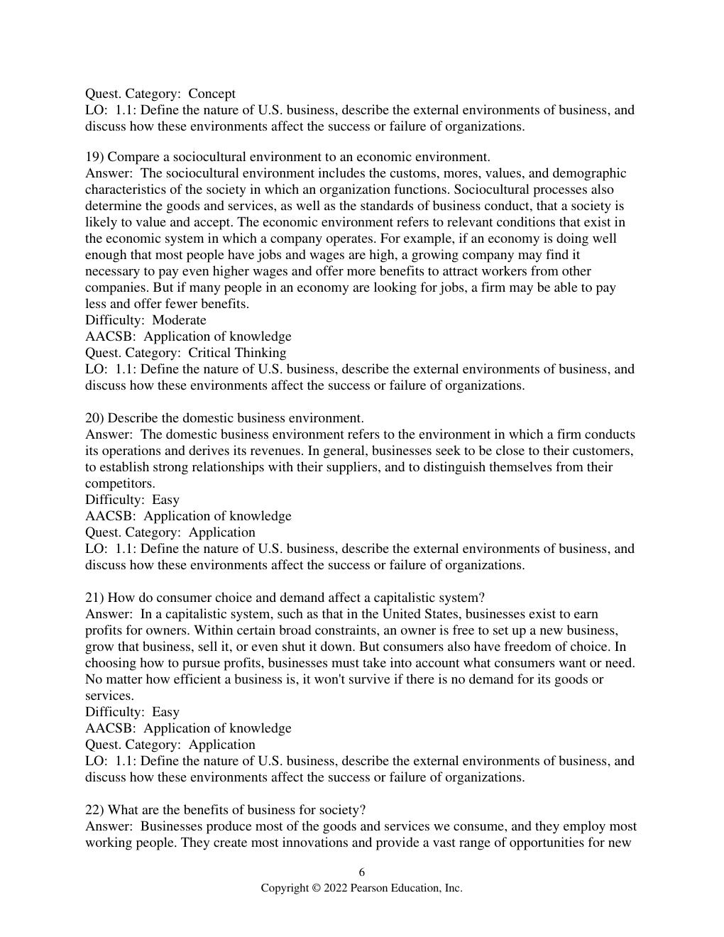 Preview page 8 of Test Bank For Business Essentials 13th Edition By Ronald Ebert, Ricky Griffi