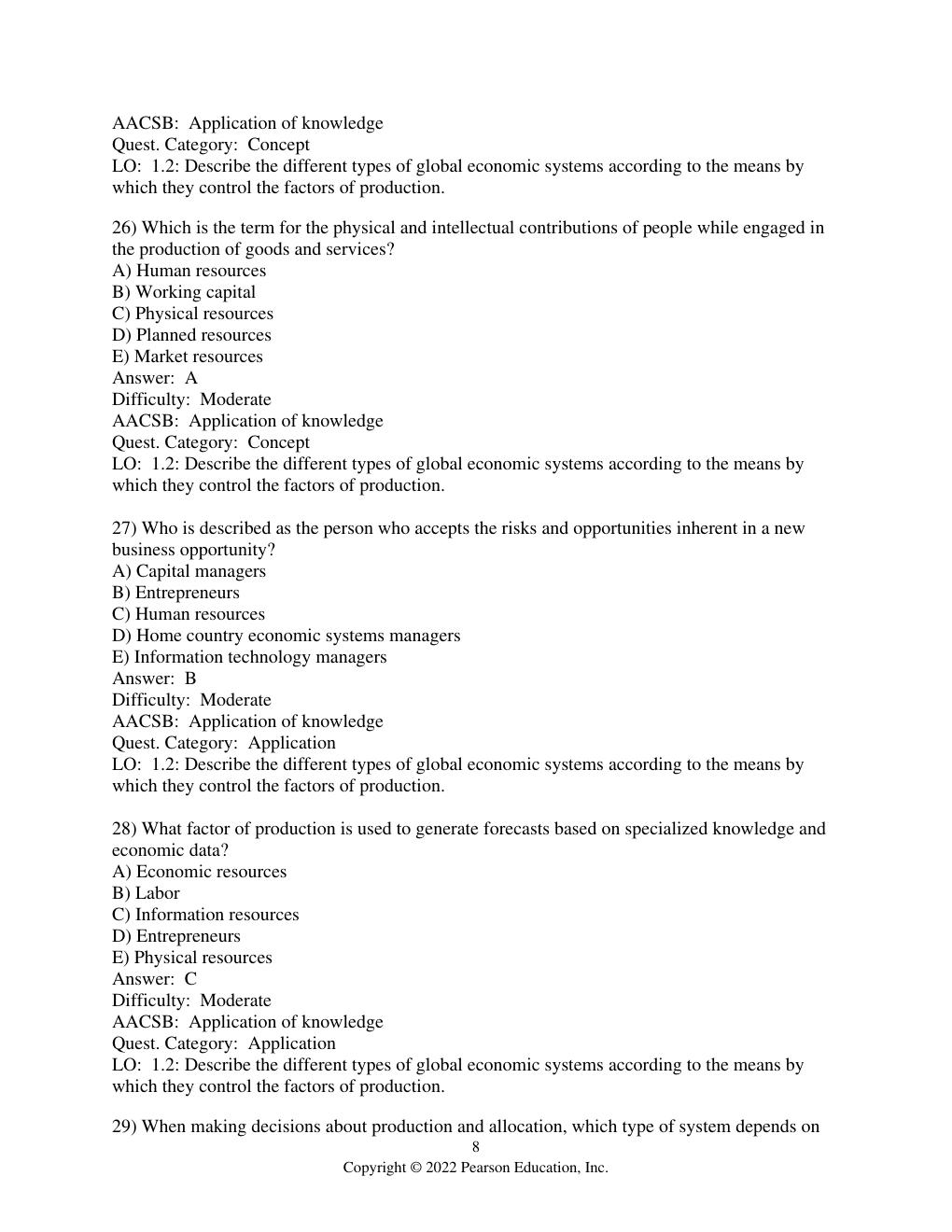 Preview page 10 of Test Bank For Business Essentials 13th Edition By Ronald Ebert, Ricky Griffi