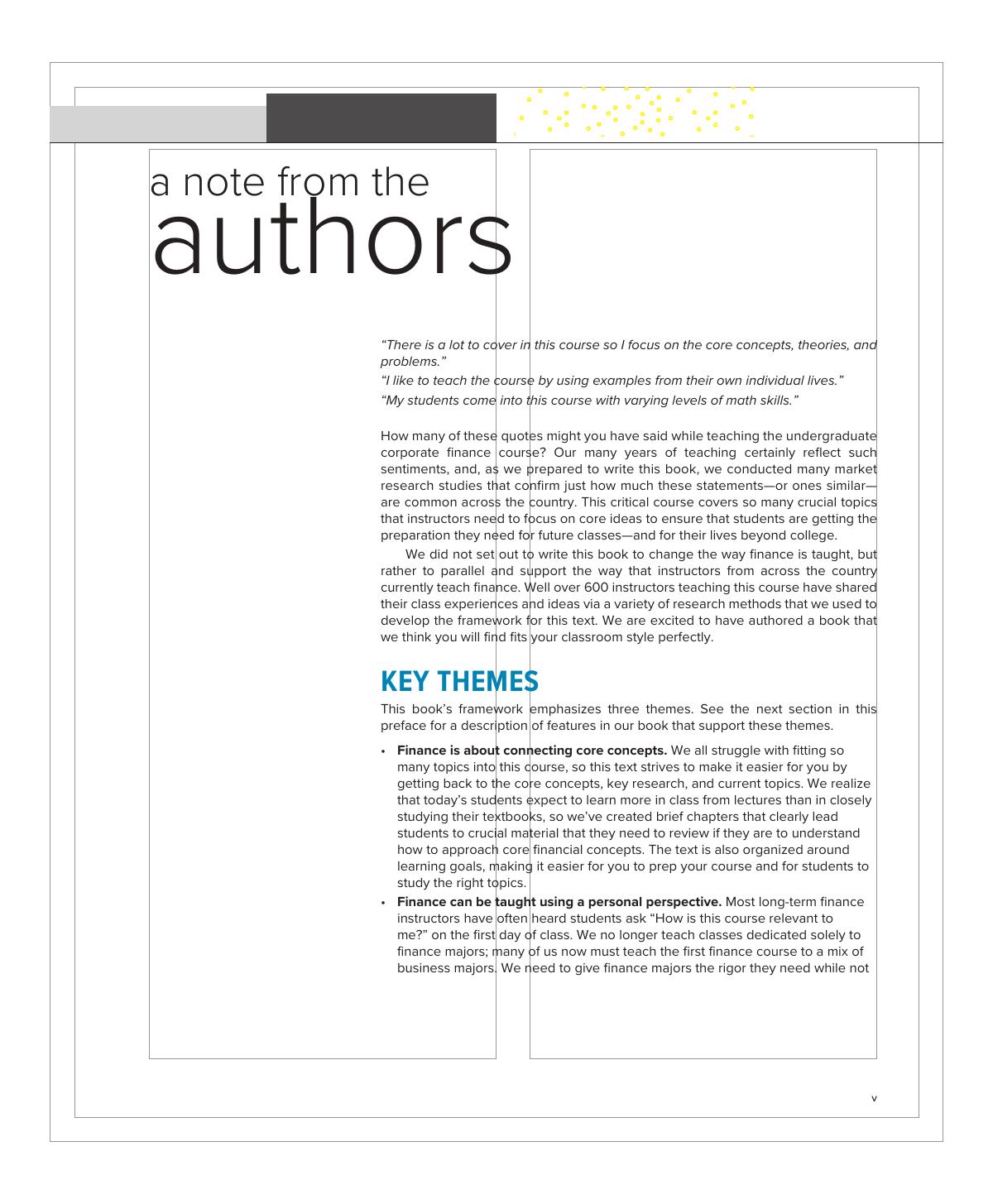 Preview page 4 of M Finance 5th Edition by Marcia Millon Cornett, Troy A. Adair Jr., John Nofsinger