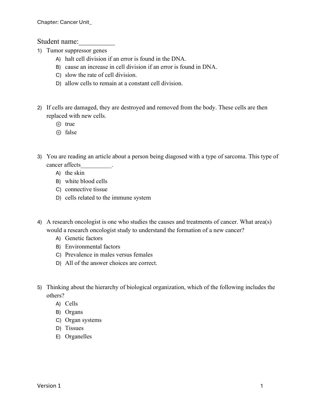 Preview page 3 of Test Bank Why Biology 2025 EverGreen Release By Michael Windelspecht