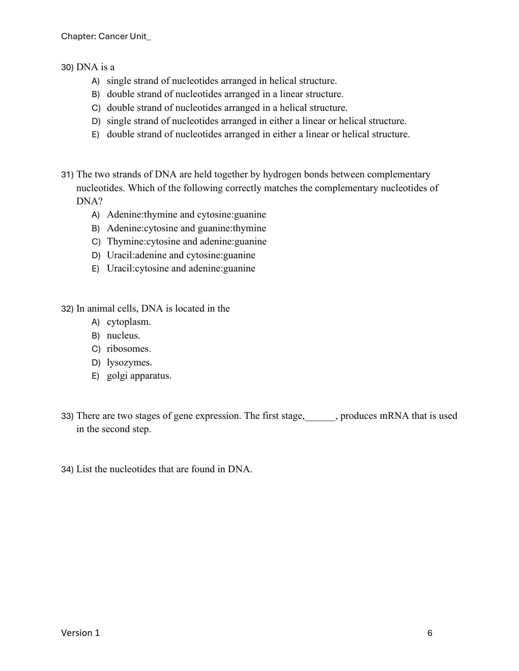 Preview page 8 of Test Bank Why Biology 2025 EverGreen Release By Michael Windelspecht