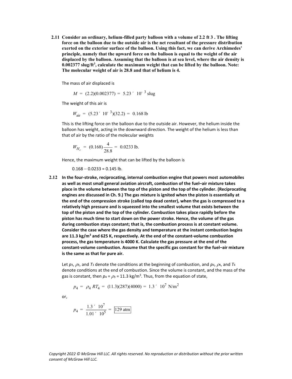 Preview page 7 of Solutions Manual Introduction to Flight 9th Edition By John Anderson, Mary Bowden