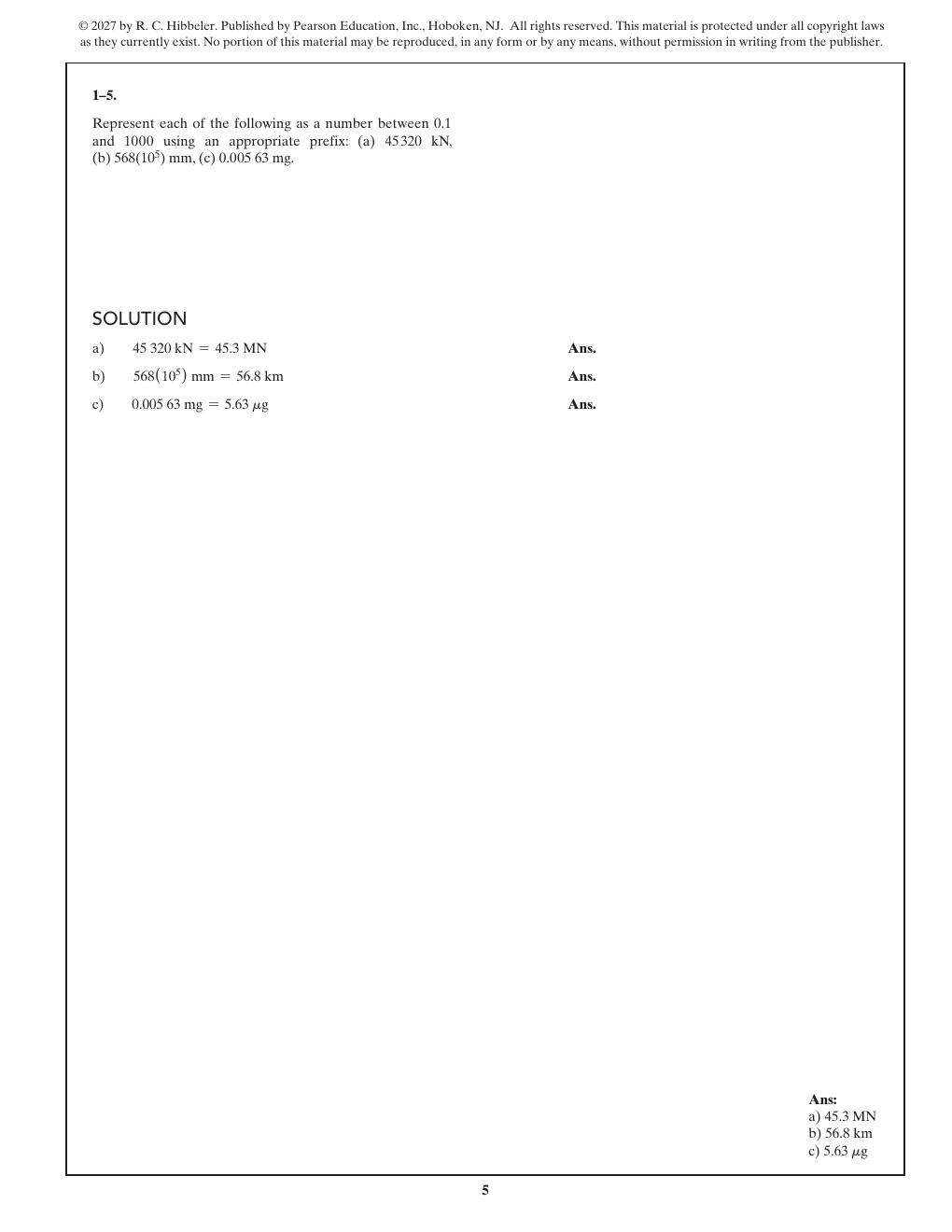 Preview page 7 of Solutions Manual Engineering Mechanics Statics 16th Edition By Russell C. Hibbeler | Contains Chapters 1-11