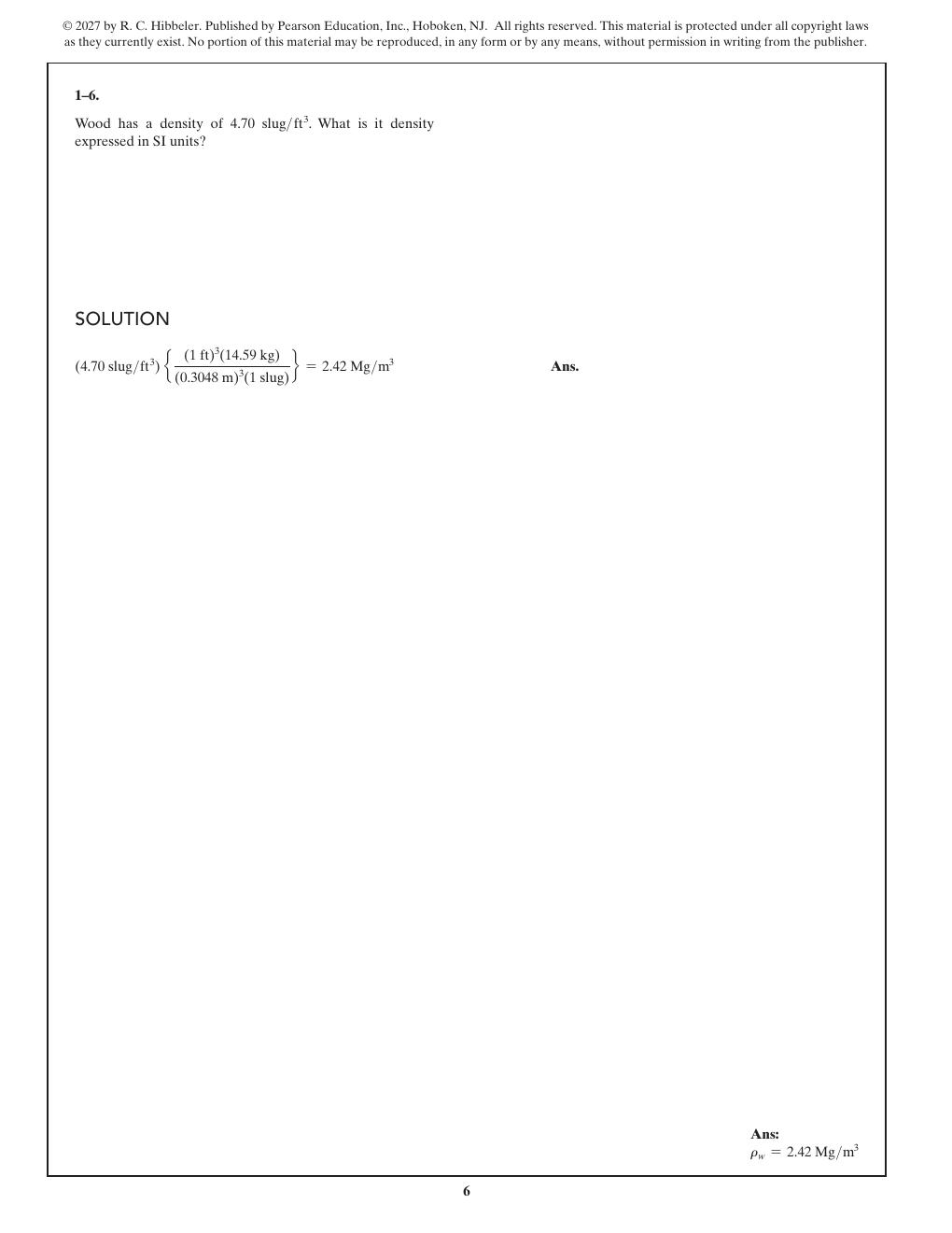 Preview page 8 of Solutions Manual Engineering Mechanics Statics 16th Edition By Russell C. Hibbeler | Contains Chapters 1-11