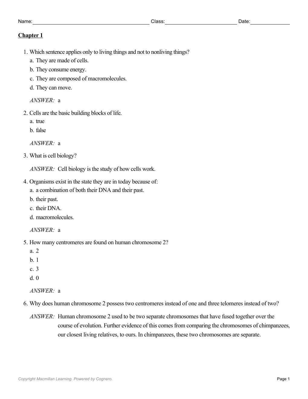 Preview page 3 of Test Bank Interactive Cell Biology 1st Edition By Andrew Catalano